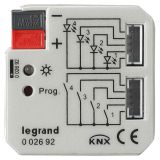 KNX 通用接口模块, 4路, 暗装