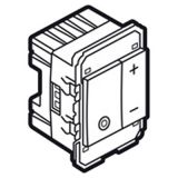 罗格朗开关插座 奥特 金属镁 方形触摸调光开关 600W 2M