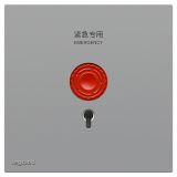 罗格朗开关插座 畅境  艺术灰 紧急呼叫开关
