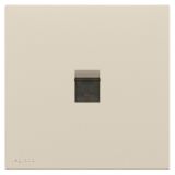 罗格朗开关插座 畅境  粉铂金 一位电脑插