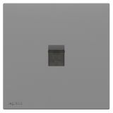 罗格朗开关插座 畅境  深砂银 一位电脑插（六类）