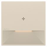 罗格朗开关插座 悦铂  粉铂金 雷达感应地脚灯