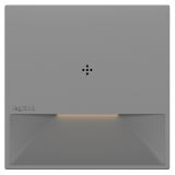 罗格朗开关插座 悦铂  深砂银 雷达感应地脚灯