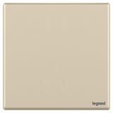 罗格朗开关插座 智绘  粉铂金 空白面板