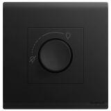 罗格朗开关插座 仕艺 石墨黑 调光开关 500W