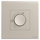 罗格朗开关插座 仕艺 粉铂金 调速开关 400VA