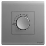 罗格朗开关插座 仕艺 深砂银 调速开关 400VA