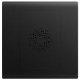 罗格朗开关插座 仕艺 石墨黑 声光控开关 两线带集控 200W