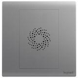 罗格朗开关插座 仕艺 深砂银 声光控开关 两线带集控 200W