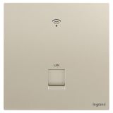 罗格朗无线WiFi 粉铂金 双频千兆WiFi5 面板AP PoE