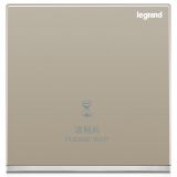 罗格朗酒店客控 逸景 米兰金 门后控制开关 稍候 带银条带LED 12V