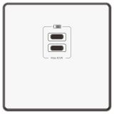 尊宝酒店客控  63W双USB C充电器