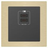 尊宝酒店客控  63W双USB C充电器