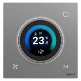 罗格朗智能家居 逸景Plus IOT 深砂银 智能新风控制器