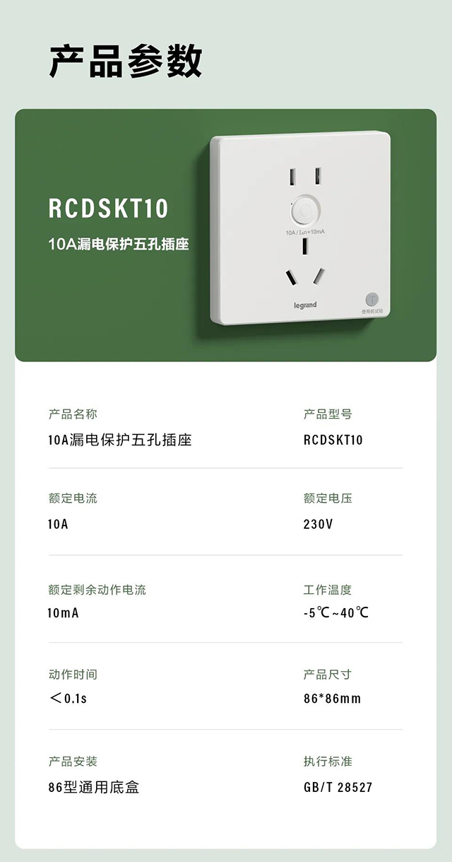 产品参数