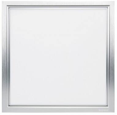 LED 冷光方照明_喷砂银边框