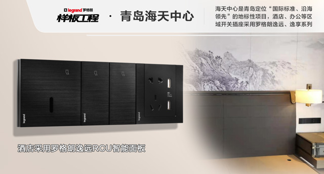 罗格朗开关插座样板工程